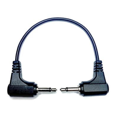 Tendrils Cables Stakkas Right Angled Eurorack Patch Cable (60cm - Black) image 2