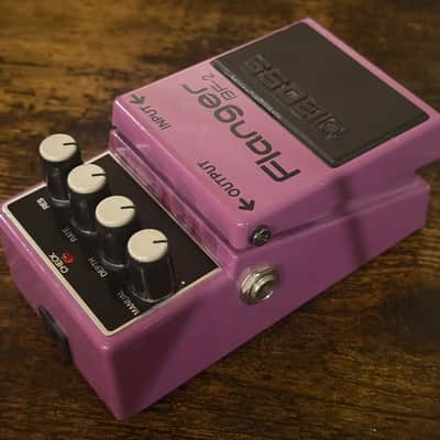Boss BF-2 Flanger Taiwan Orange Label 90s - Purple image 4