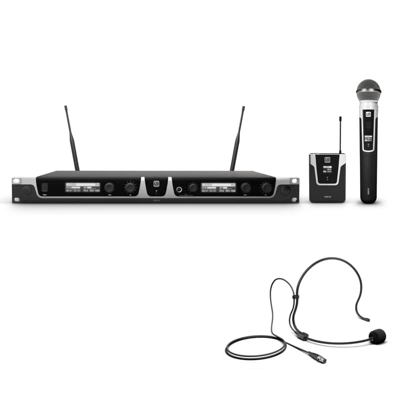 Adam Hall U505 HBH 2 584-608MHz - Wireless Transmission Set image 1