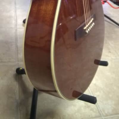 Ibanez AEG12II-NMH-3R-02 2016 Natural Gloss Mahogany image 4