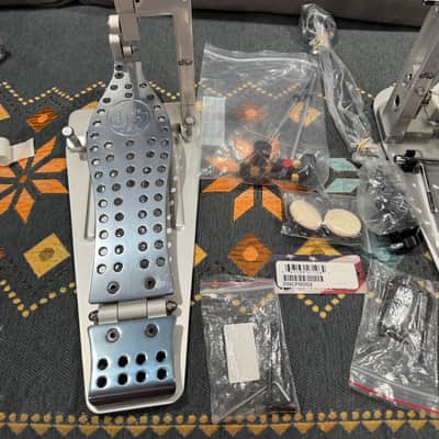DW DWCPMDD2 Machined Direct Drive Double Bass Drum Pedal 2020s - Gray image 4