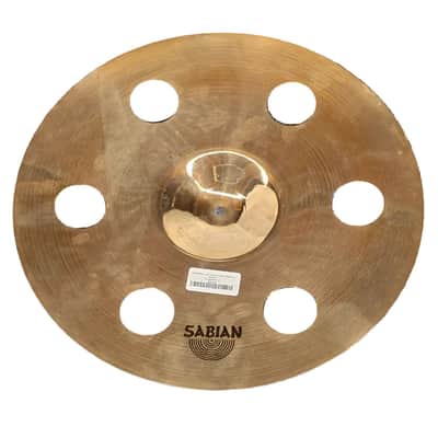 Used Sabian AAX O-Zone Crash Cymbal 16" Brilliant - Very Good image 3