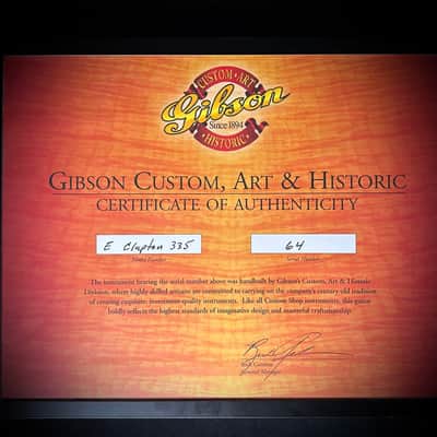 Gibson Eric Clapton Crossroads ES-335 (USED) image 13
