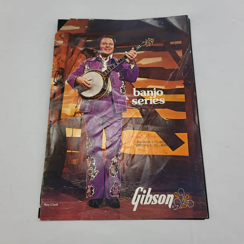1975 Gibson Banjo Brochure Catalog - Roy Clark image 1