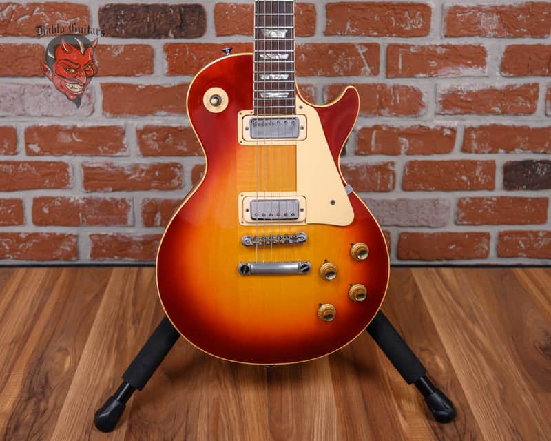 Gibson Les Paul Deluxe Plain Maple Top Sunburst 1973 w/Hard Shell Case (Refret) image 1