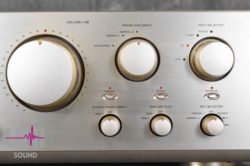 SANSUI AU-α607XR Integrated Amplifier in Very Good Condition | Reverb
