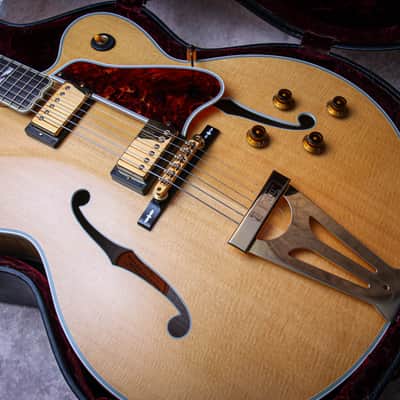 GIBSON USA Custom Shop Art & Historic Super 400 "Natural + Ebony" (2002) image 2