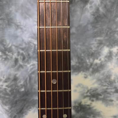 Vintage 1981 Japan Hand Made Alvarez Model 5017 Dreadnought Solid Spruce Top X-Braced New Strings Pro Setup Newer Gigbag image 9