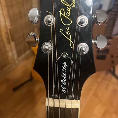 Epiphone '56 Les Paul Standard 1998 - 2008 - Metallic Gold image 4