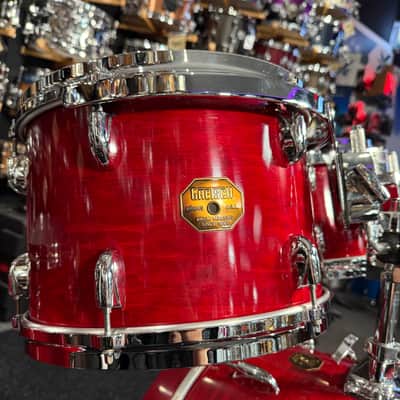 Vintage 1979 Gretsch Transition Badge Jasper Shell 4-Piece 12/13/16/22 Drum Kit Set in Rosewood Gloss Lacquer (Rm 4) image 7