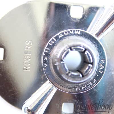 *Rogers Swivomatic Bass Drum Tom/Cymbal Arm Straight Mount Machined Collet Post* image 2