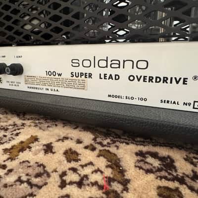 Soldano SLO 100 Head (NO B.A.D.) 2007 - Black image 5