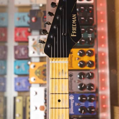 Friedman Guitars Vintage S - Graffiti Yellow Leopard image 4