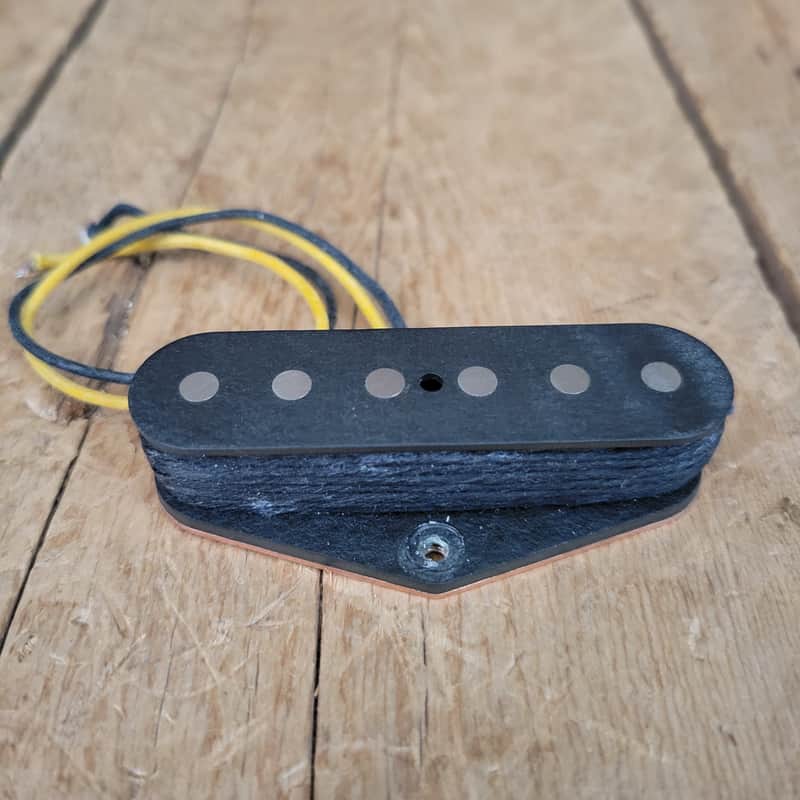 Lollar Telecaster Bridge Pickup Alnico 3 - Black image 1