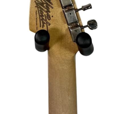 Mario Martin Guitars Jazzbastard Fine Flake Lake Placid Blue, Mojo Dual Foils 7lbs NEW (Authorized Dealer) image 9