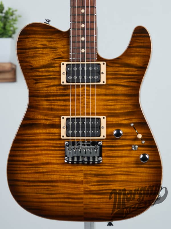Tom Anderson Guitarworks Cobra T- Tigers Eye Burst image 1
