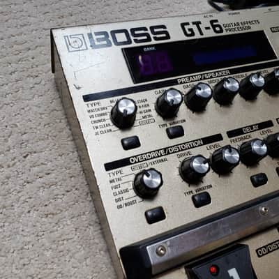 Boss GT-6 Guitar Multi Effect Processor Pedal COSM Power Supply Bass GT 6 Model image 2