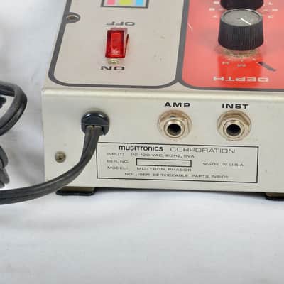 Mu-Tron Phasor 1975 - Chrome image 7