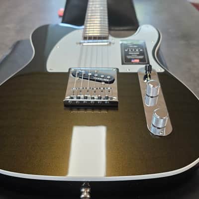 Fender American Ultra Telecaster 75th Anniversary BRAND NEW Texas Tea Metallic Finish USA Tele Noiseless Pickups Electric Guitar NEW IN BOX image 8