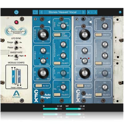 New Apogee Clearmountain's Phases - Bob Clearmountain's Vintage Analog Flanger & Phaser Rack Modules image 1