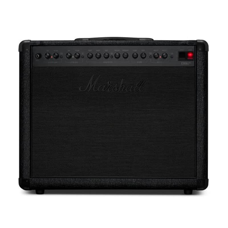 Marshall DSL40CRB Limited-Edition 40 Watt Tube Guitar Amplifier Combo, Black on Black image 1