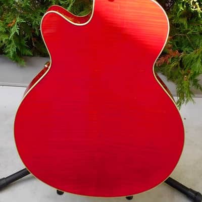 Hamer Grand Ole Opry Prototype 2005 Cherry Transparent image 3