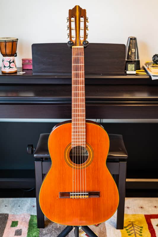 Vintage Hashimoto G-100 Classical Guitar MIJ (1970s) – Aged Tone – Maruha Gakki – Premium Player image 1