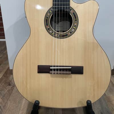 Kremona F65CW Fiesta Classical Cutaway with Electronics 2010s - Natural image 2