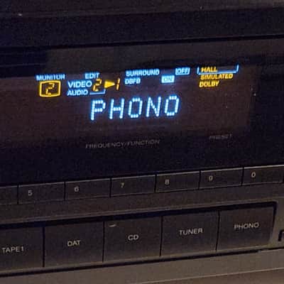 Sony SONY STR-AV770 FM Stereo/FM-AM Receiver 90s  - Black metal image 3