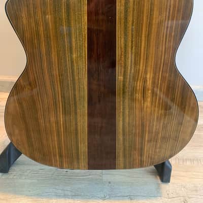 LOOK! Michael Dunn Mystery Pacific Nuages 2010  One of a kind Gypsy Jazz guitar with interior resonator- reflector    - image 4