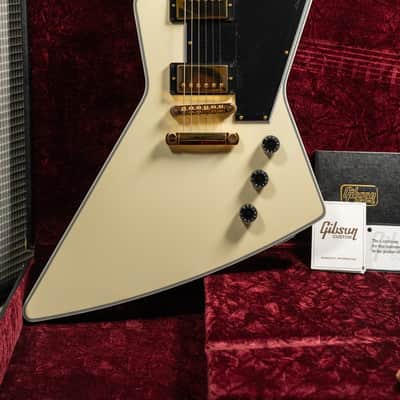 2024 Gibson Custom Shop Explorer Custom White Finish w/OHSC image 2