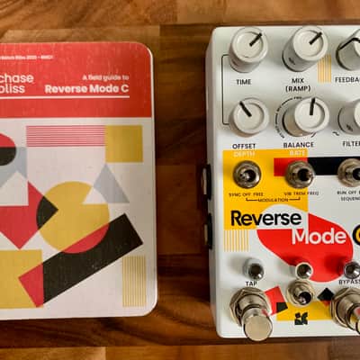 Chase Bliss Audio Reverse Mode C 2023 - White Graphic image 1
