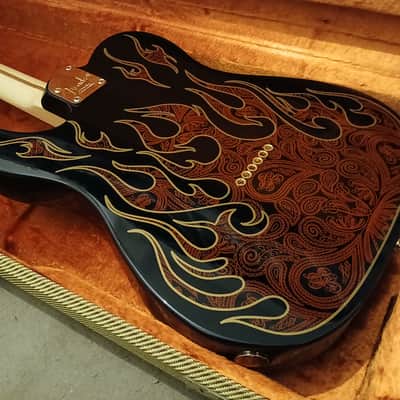 Fender James Burton Telecaster - Red Paisley Flames *Rare 1st Year* image 7