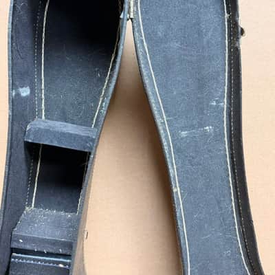 Vintage-Style Unbranded Chipboard Hardshell Parlor Guitar Case image 14