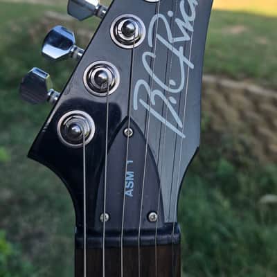 B.C. Rich ASM-1 Pearl Black 2014 Mint! Awesome shredding beast image 8
