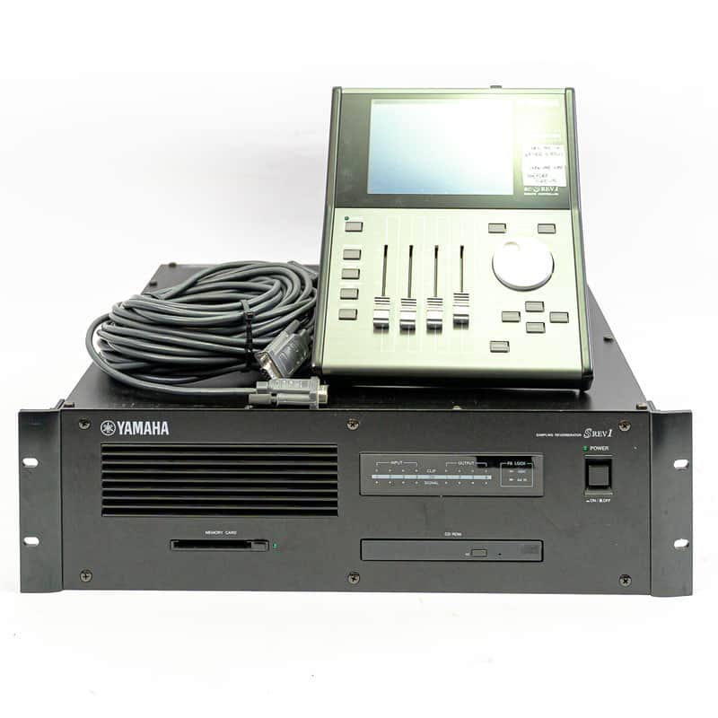 Yamaha SREV1 Sampling Reverberator w/ RC-SREV1 Remote Convolution Reverb image 1