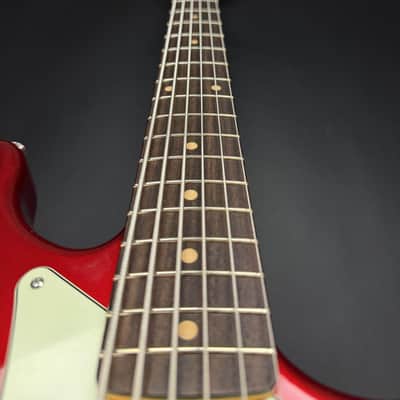 Fender Vintera III Early '60s Bass VI - Candy Apple Red image 5
