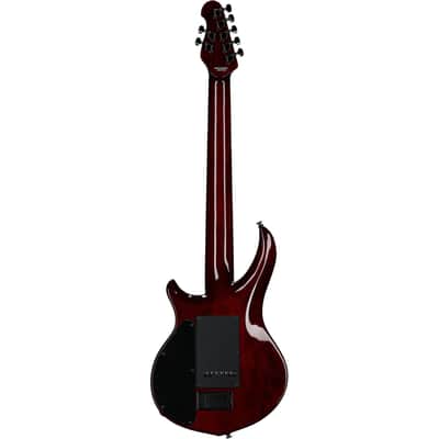 Sterling by Music Man John Petrucci Majesty MAJ270 Electric Guitar, Seven-String (with Gig Bag), Blood Orange, Open Box (Very Good) image 3