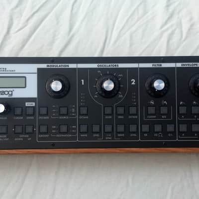 Moog Slim Phatty with wood sides or rack mount ears included! image 3