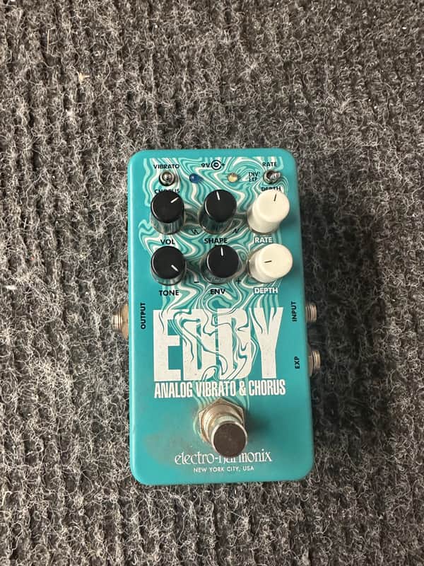 Electro-Harmonix Eddy Analog Chorus and Vibrato 2020 - Present - Aqua image 1