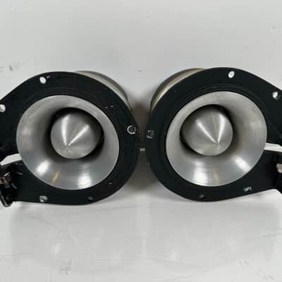 Vintage pair of JBL 075 8 ohm Bullet Tweeters image 2