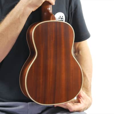 Ohana TK-39 Vintage Tenor Ukulele Solid Mahogany "Tinman" image 11