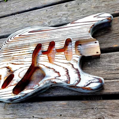 Stratocaster body, barncaster, SSS hardtail image 4