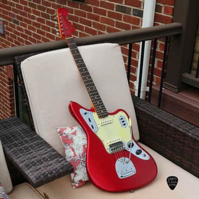 1964 Fender Jaguar  Candy Apple Red (FEE1182) image 18
