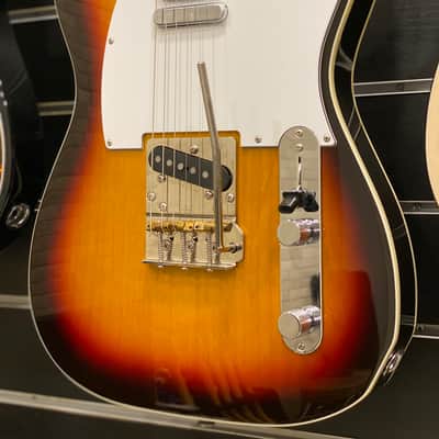 Tokai Telecaster ATEB-Maverick YS/R in Old Yellow Sunburst with Maverick Super VEE Tremolo S/N 18088 image 9