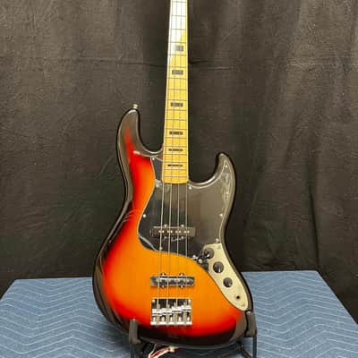 Tagima Classic Series TJB-4 J Style Electric Bass - Sunburst | Reverb