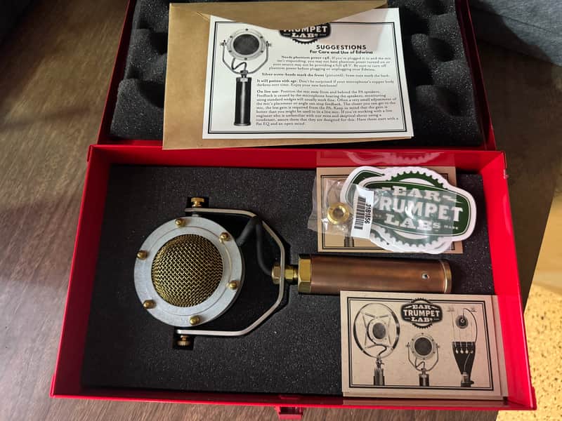 Ear Trumpet Labs Edwina Large Diaphragm Cardioid Condenser Microphone 2010s - Metal