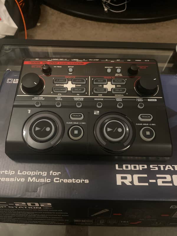 Boss RC-202 Loop Station 2016 - Present - Red image 1