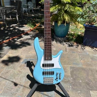Fodera Monarch Custom 2020 - Blue image 2