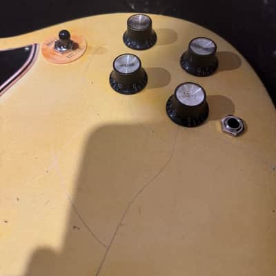 1968 Gibson SG Special "Large Guard" Yellow Refin image 4